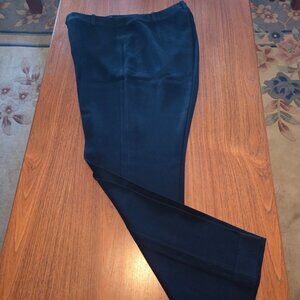 Ellen Tracy Women's Mid Rise Straight Leg Pants Black